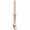 Ekena Millwork Richland Smooth Timber Gable Bracket, Douglas Fir, 108"W x 54"H x 3 1/2"D x 5 1/2"F, 12/12 Pitch GBW108X54X0406RIC00SDF - alternate 2